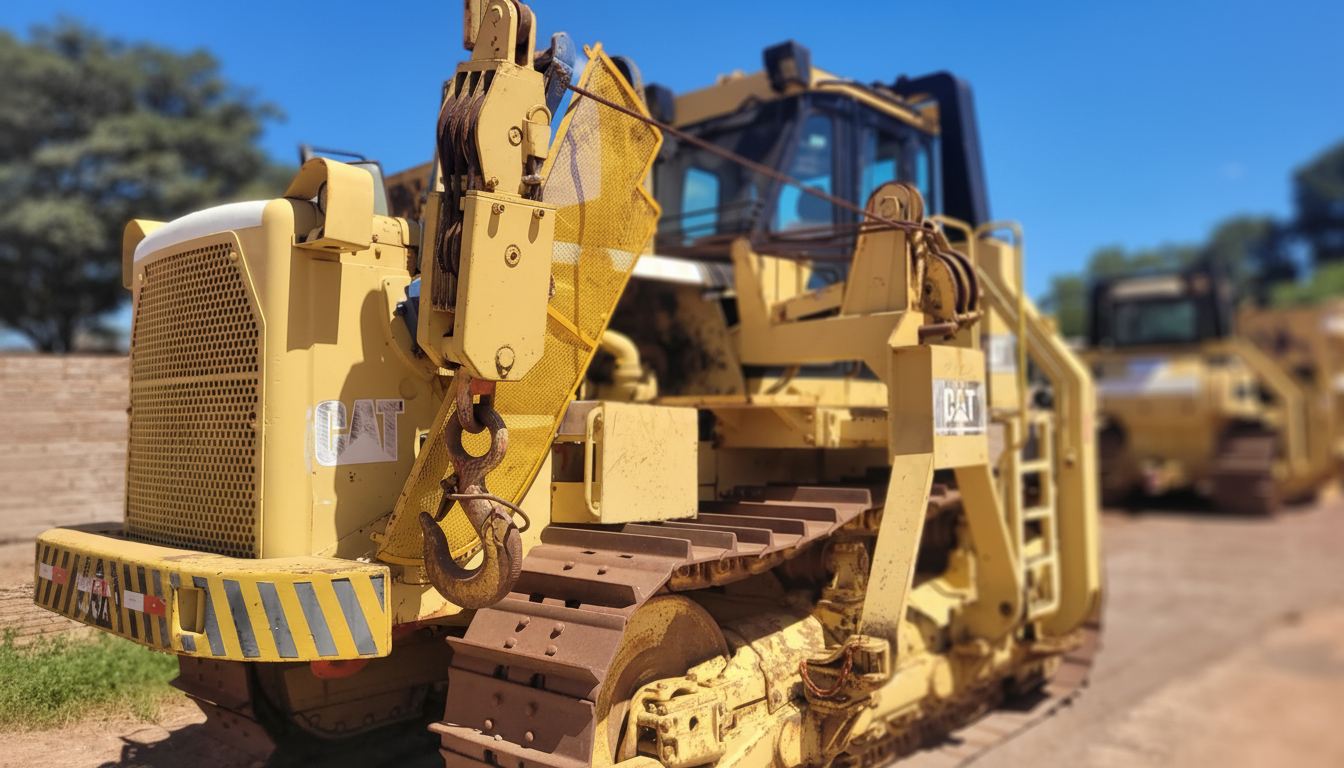 Side Boom 583 D8 - Carga Máxima 60 Toneladas